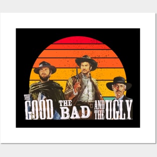 The Good The Bad and The Ugly Retro Posters and Art